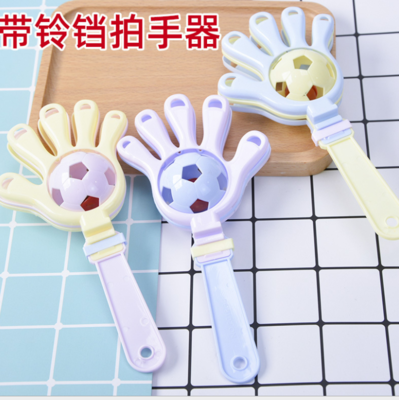 儿童早教启蒙乐器 亲子互动小玩具手拍手器 足球摇铃趣味地推小礼品
