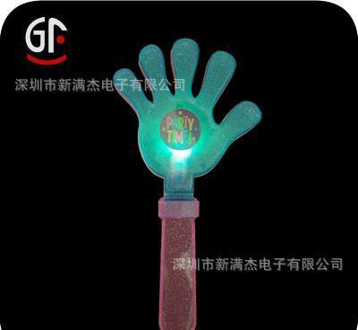 【闪光手拍 拍手器 发光拍手器 发光手掌拍 发光手拍 发光鼓】价格_厂家_图片 -